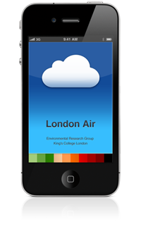 London Air on iPhone